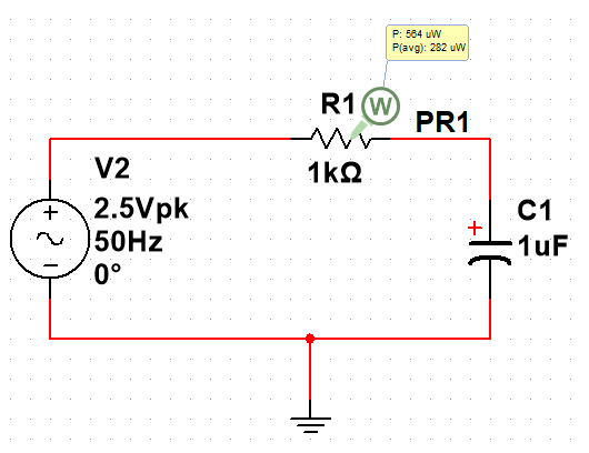 Actual power was 2.82mW