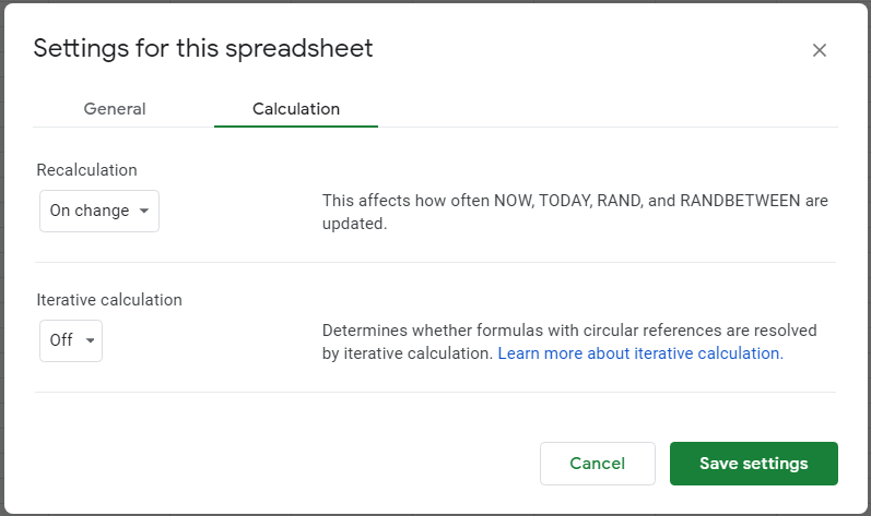 Calculation