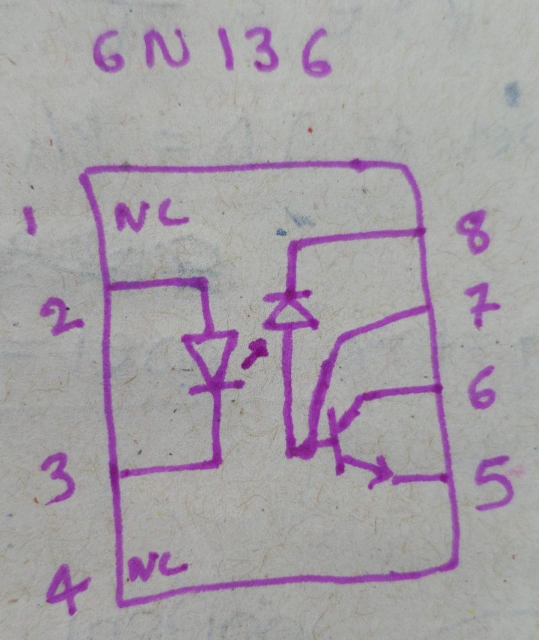 Optocoupler chip