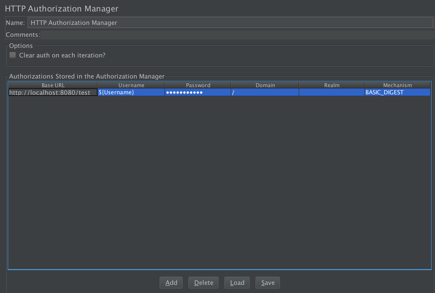 Http Authorization Manager