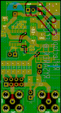 PCB zoomed out