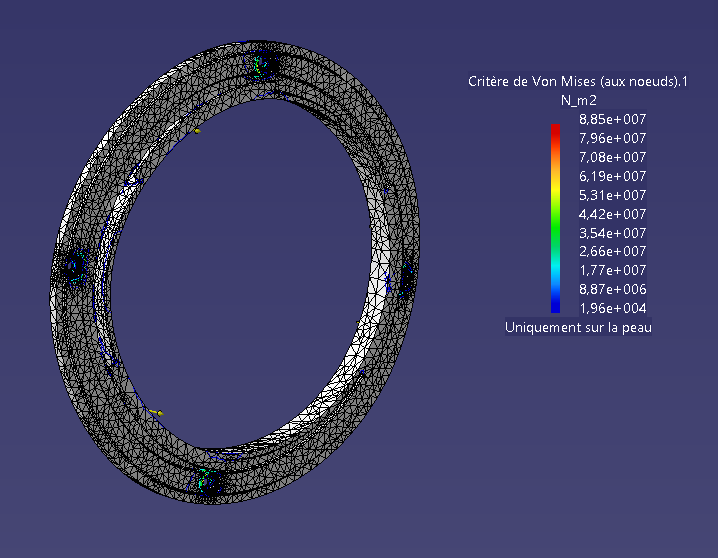 Catia Von Mises Results global