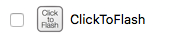 ClickToFlash Safari extension