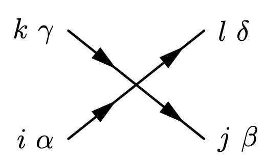 4-fermi vertex