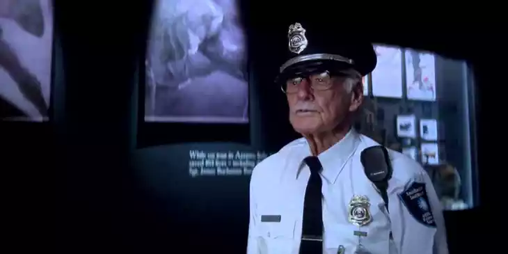 Stan Lee in Captain America: The Winter Soldier