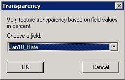 Transparency By Field Dialog