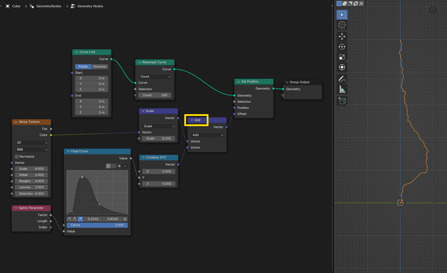 adding both vectors