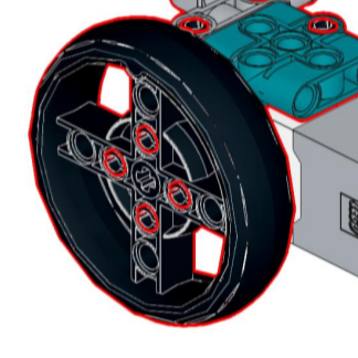 connection using pins