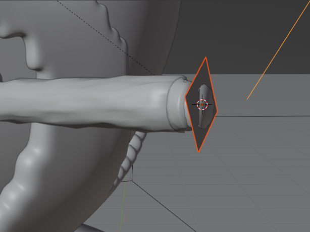 select emitter and curve