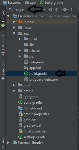 Estructura del proyecto