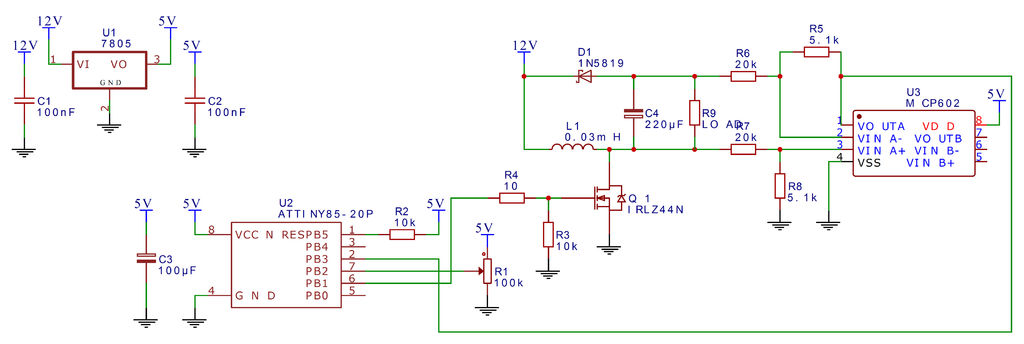 BuckBoost Schematic Arduino