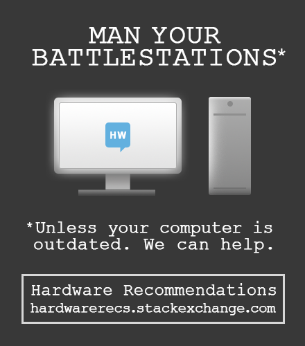 Be prepared with Hardware Recs SE!