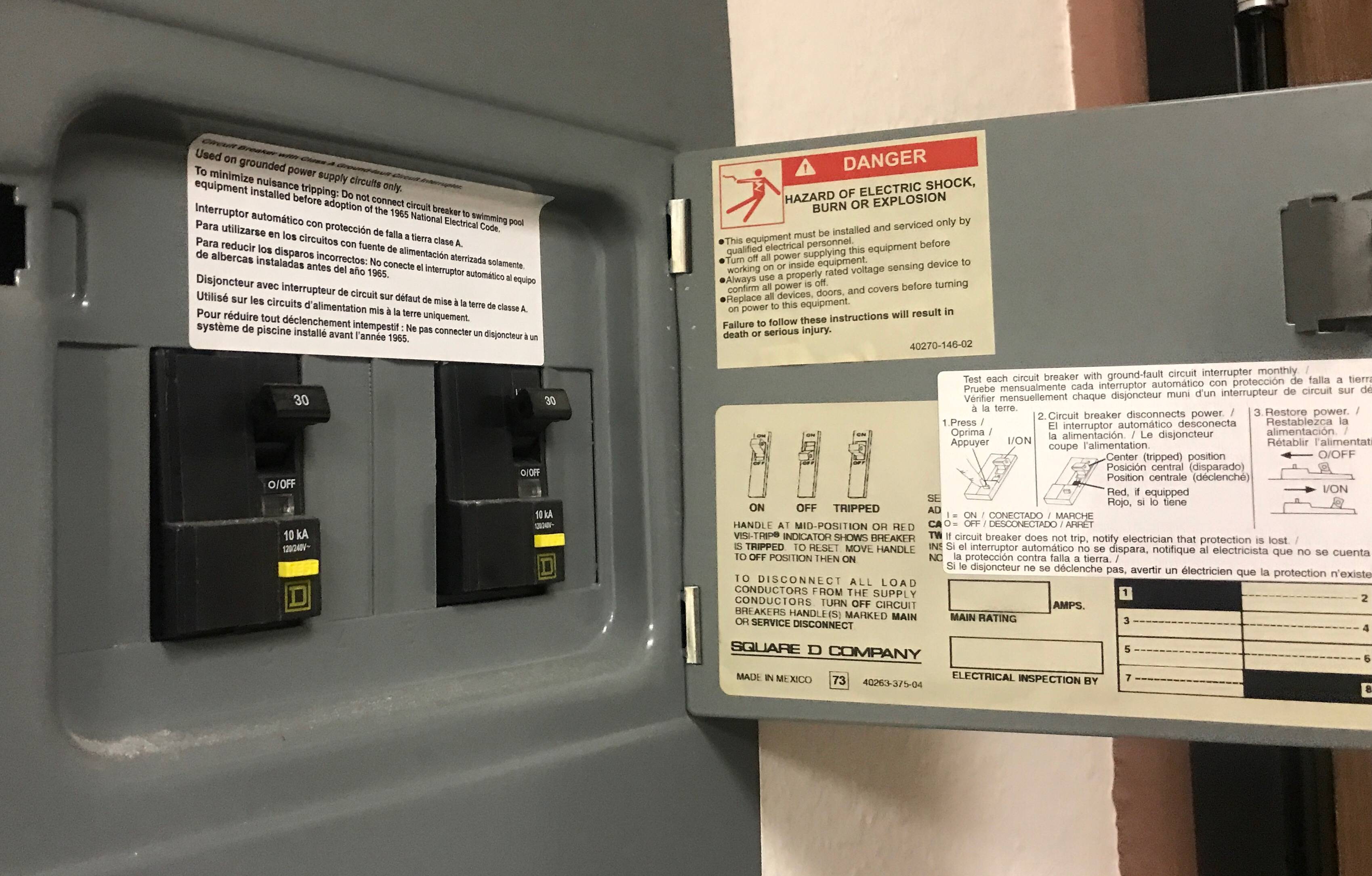 breaker box