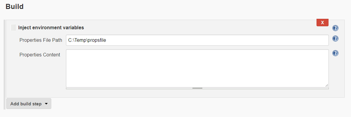 Loading environmental variables from "prosFile" file