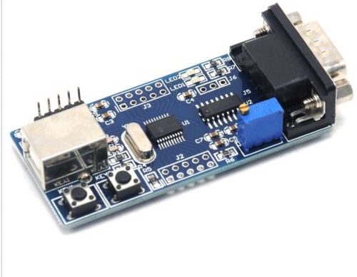 USB port, PIC processor, RS-232 port