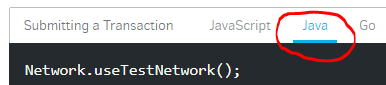 Java switch