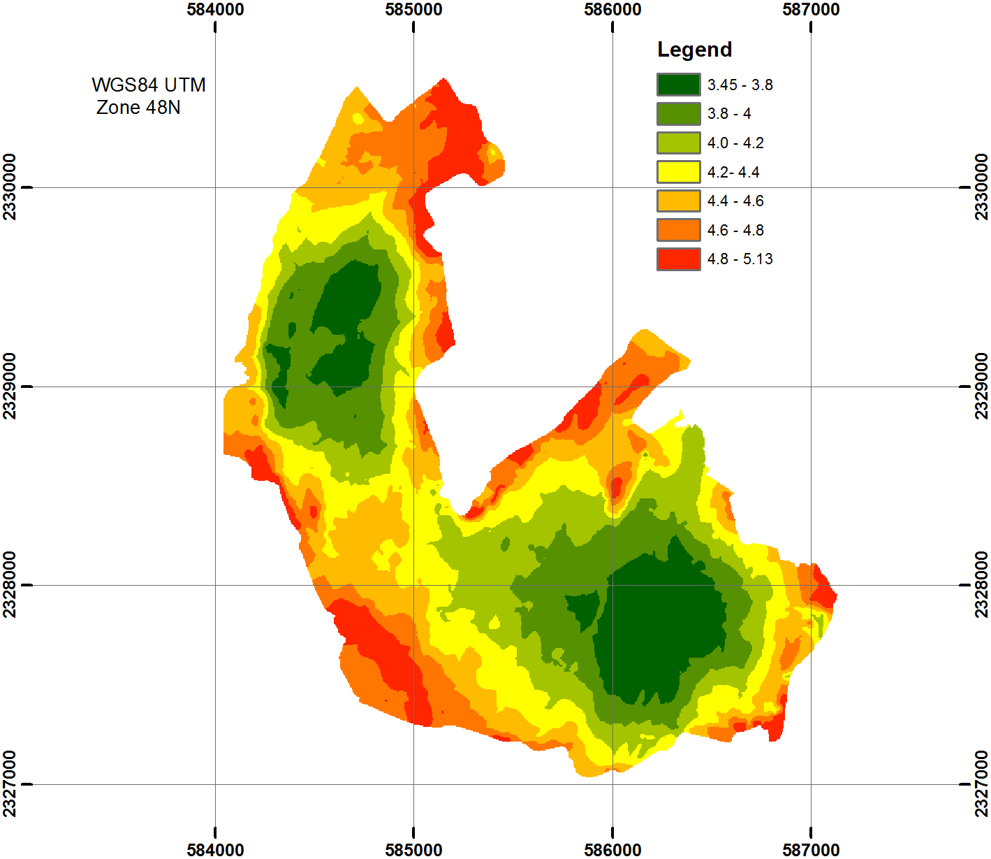 bathymetry map 