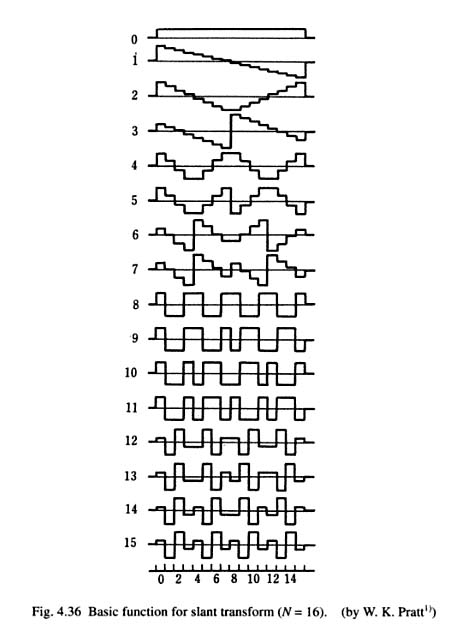 Slant Basis Functions