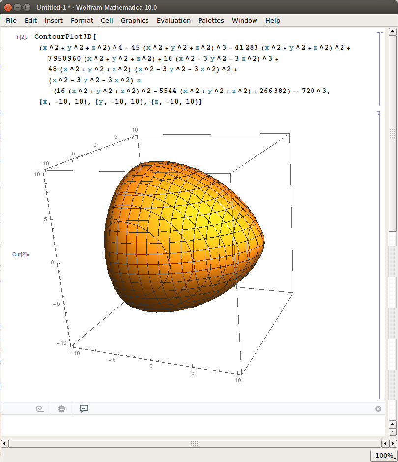 axisymmetric solid of constant width