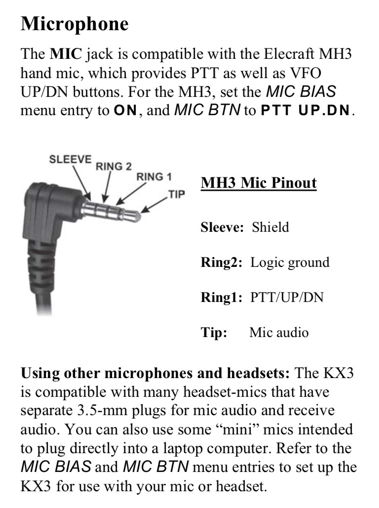 Elecraft KX3 User Manual, page 5