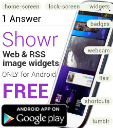 Showr web & RSS image widgets FREE on Google Play