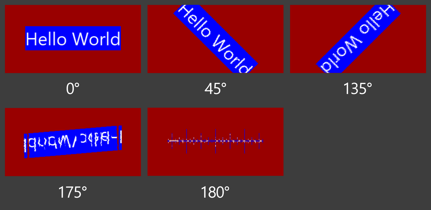 Bitmap Image Rotations