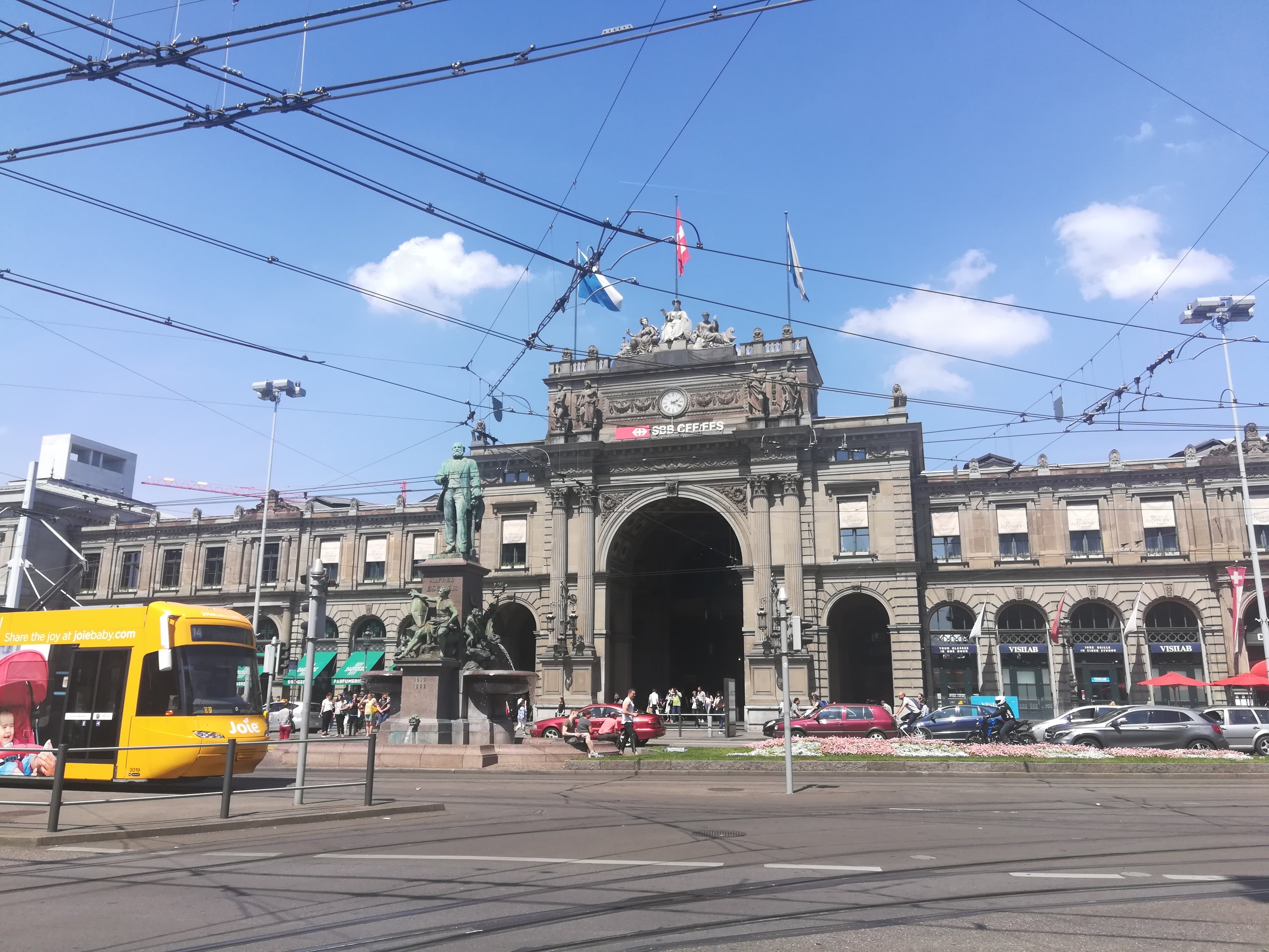 Zürich Hauptbahnhof, Switzerland.