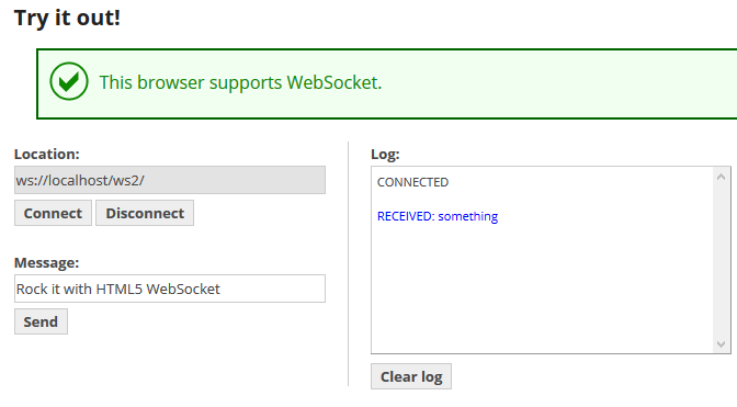 websocket no Apache com ProxyPass e proxy_wstunnel