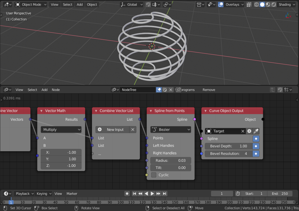 Construct Spline