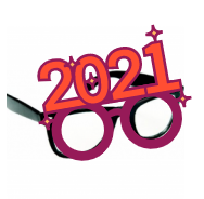 My avatar (black "nerd" glasses), with the "2021" glasses/hat.