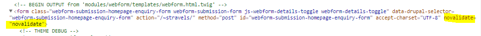 form html