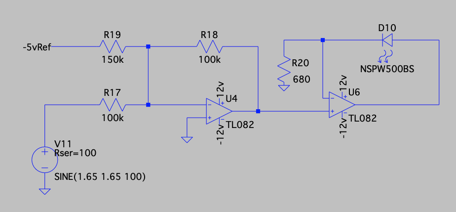 Inverting LED Driver Circuit1