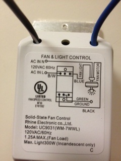 Switch backside schematic