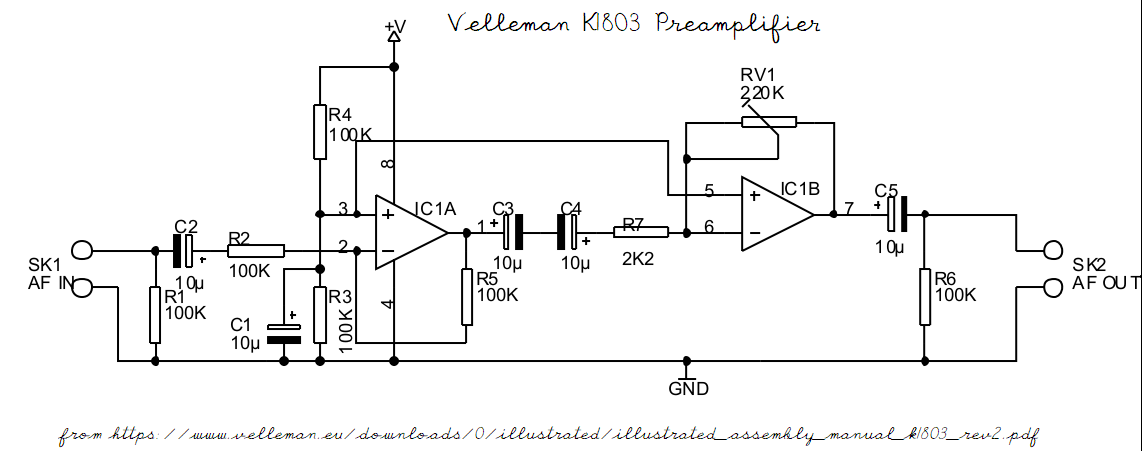 Velleman K1803 schematic from https://www.velleman.eu/downloads/0/illustrated/illustrated_assembly_manual_k1803_rev2.pdf