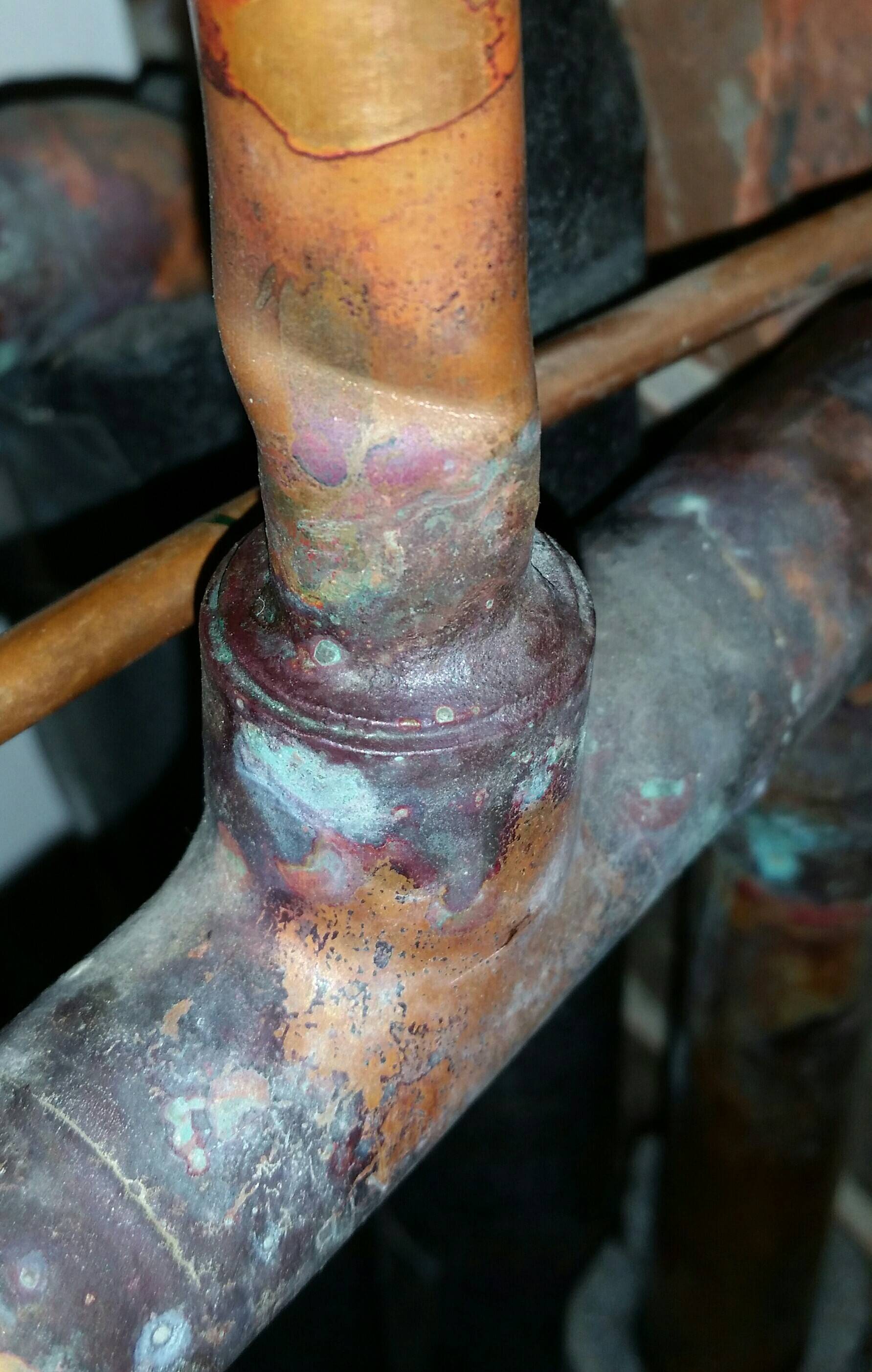 flanged copper pipe?