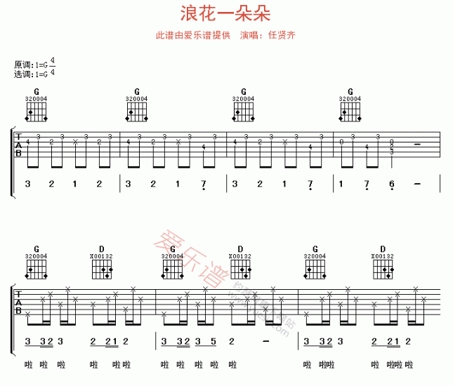 First two staves from linked page.