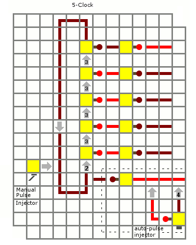 5-clock circuit diagram