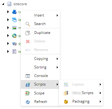 Context Menu Example