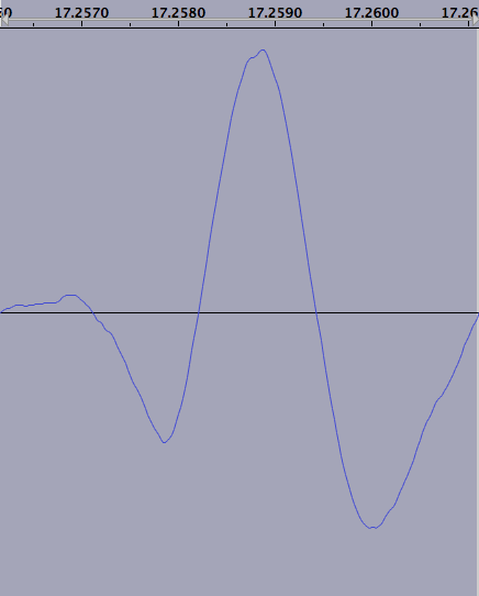 Average action potential (they all looked somewhat like this)