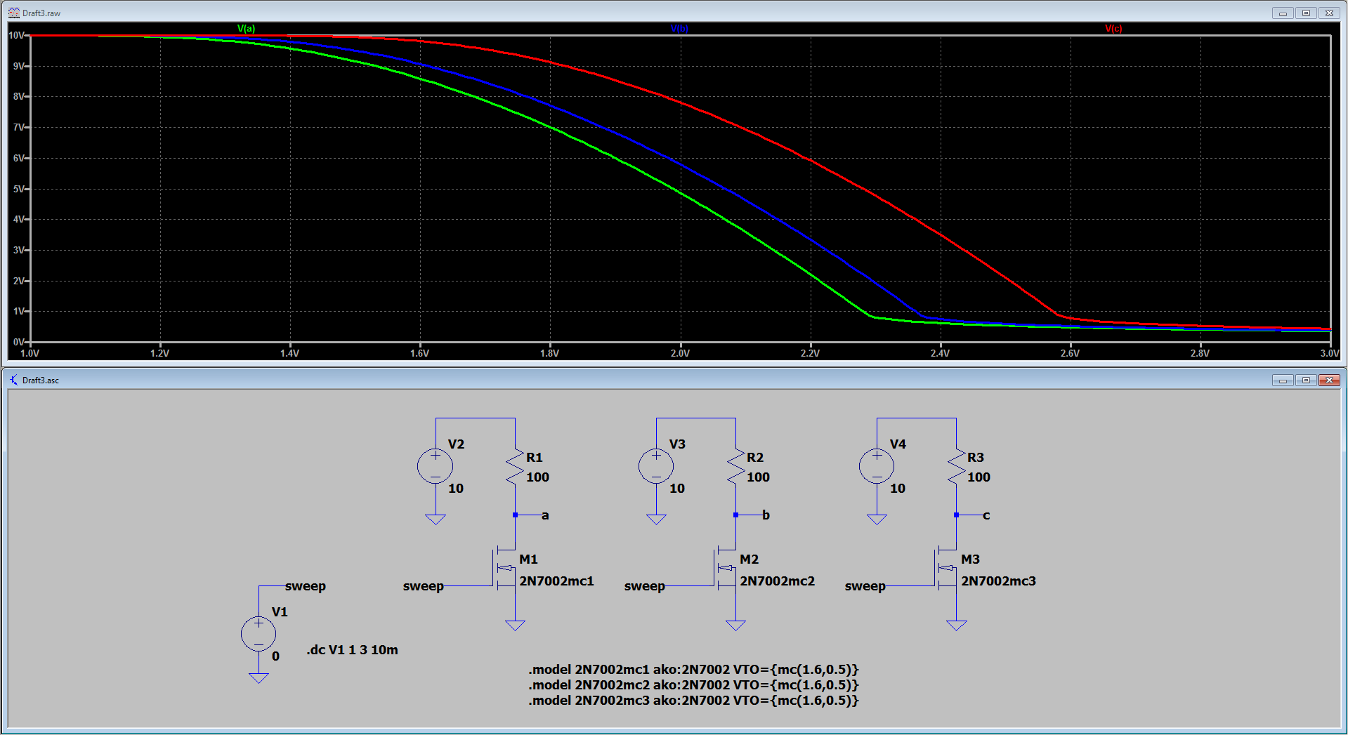 multiple .model statements