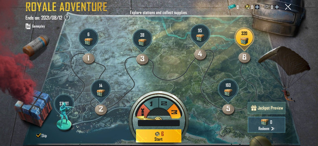 Screenshot of PUBG Mobile - Royale Adventure MiniGame