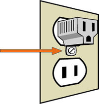 Three-prong to 2-prong