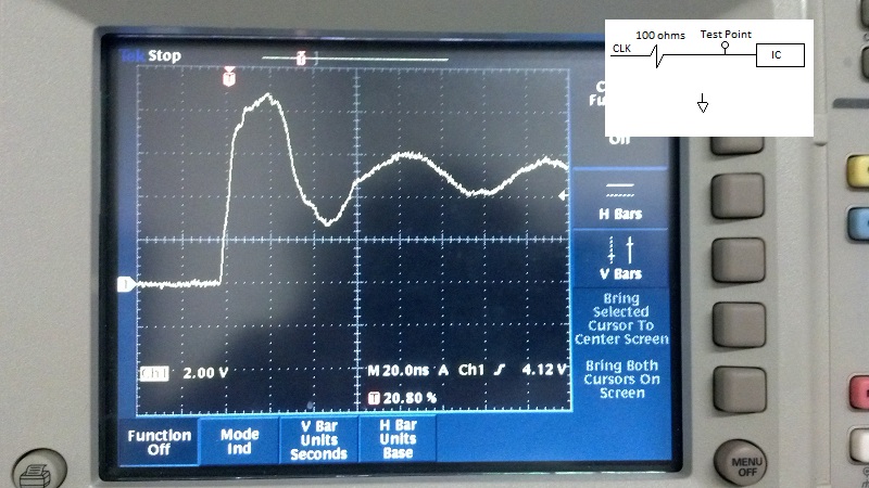 Pic 1 - 100 ohms in series