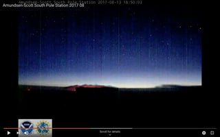 screen shot from Amundsen-Scott South Pole Station 2017 08