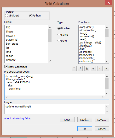 Field Calculator