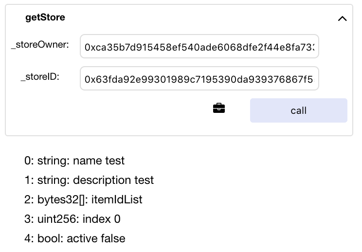 removeStore variables