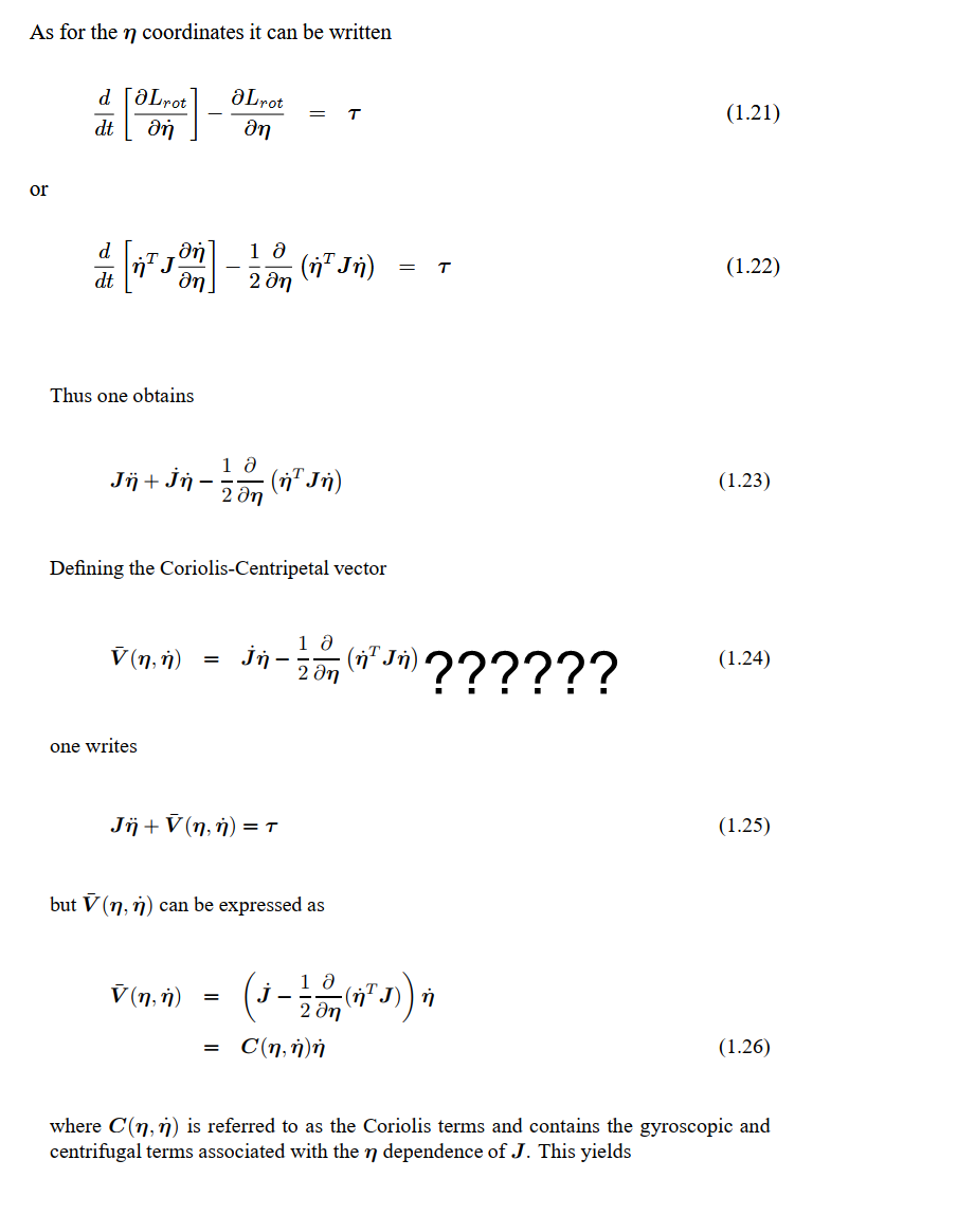 homework and exercises - Deriving the rotational Lagrangian dynamics of ...