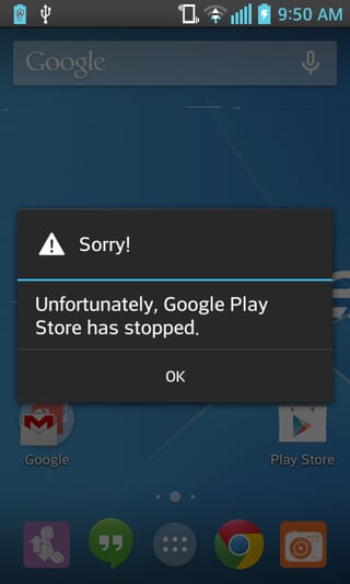 Sorry! Unfortunately, Google Play Store has stopped