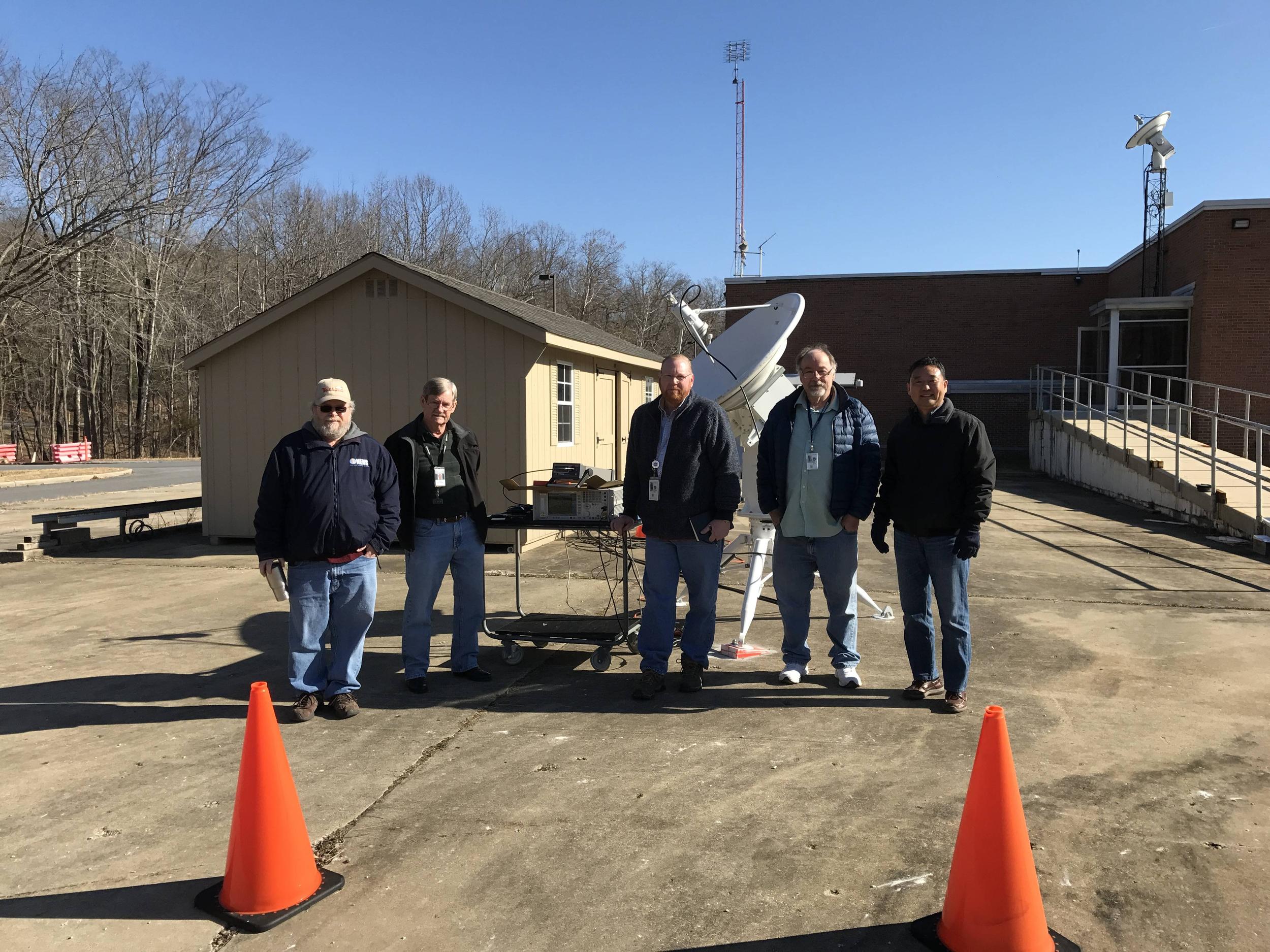 Goddard Space Flight Center engineers