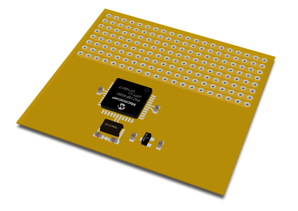 PC prototype perf board